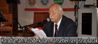 Mazide kalan manşetler' sergisi açılacak