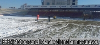 Eren:Stat personeli olarak çalışmalarımız sürüyor