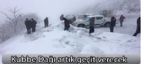 Kubbe Dağı artık geçit verecek