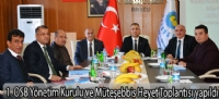 1. OSB Yönetim Kurulu ve Müteşebbis Heyet Toplantısı yapıldı