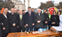 Aziz şehitlerimiz için lokma hayrı yaptık.