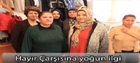 Hayır Çarşısına yoğun ilgi