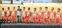Evkur Yeni Malatyaspor'da 4 oyuncu ile yollar ayrıldı
