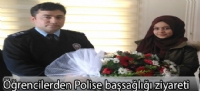 Öğrencilerden Polise başsağlığı ziyareti