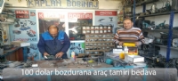 100 dolar bozdurana araç tamiri bedava