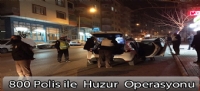 Malatya'da 800 polisle huzur operasyonu