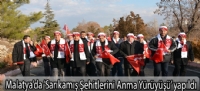 Malatya'da 'Sarıkamış Şehitlerini Anma Yürüyüşü' yapıldı