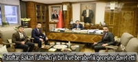 Taraftar, Bakan Tüfenkci'yi birlik ve beraberlik gecesine davet etti