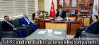 STK'lardan Çakır'a teşekkür ziyareti