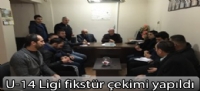 U-14 Ligi fikstür çekimi yapıldı
