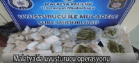 Malatya'da uyuşturucu operasyonu