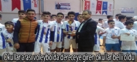 Okullar arası voleybolda dereceye giren okullar belli oldu
