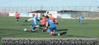 Yeşilyurt Belediyespor: 1 - Şehit Kamil Belediyespor: 0