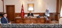 Ziraat Katılım Bankası Malatyalılara hizmet vermeye başladı