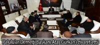 Palulular Derneği Başkanı Ataş Gürkan'ı ziyaret etti