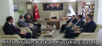 kızılay'dan Başkan Küçük'e ziyaret