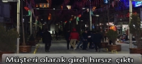 Hırsızlık şüphelisi bir kişiyi yaralayarak kaçtı