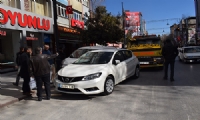 Elektrik direği faciayı önledi