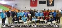 Malatya masa tenisi takımı yarı finalde