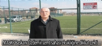 MASKF Başkanı Özdemir semt sahası eksikliğine dikkat çekti