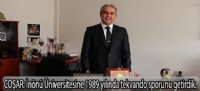 COŞAR:İnönü Üniversitesine 1989 yılında tekvando sporunu getirdik”