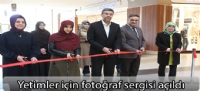Yetimler için fotoğraf sergisi açıldı