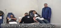 Yetimler Kervanından kan bağışı