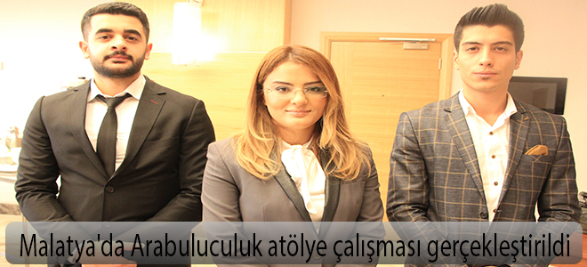 Malatya'da Arabuluculuk atölye çalışması gerçekleştirildi
