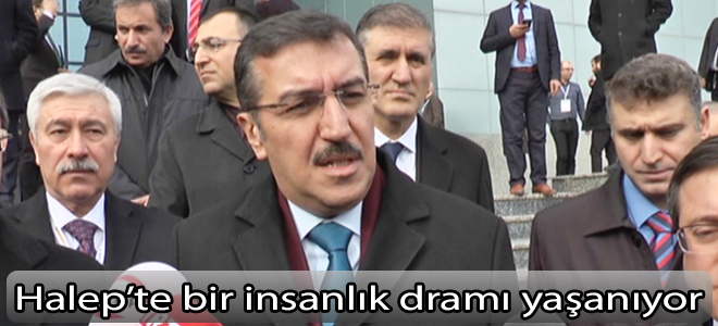 Gümrük ve Ticaret Bakanı Tüfenkci’den Halep değerlendirmesi