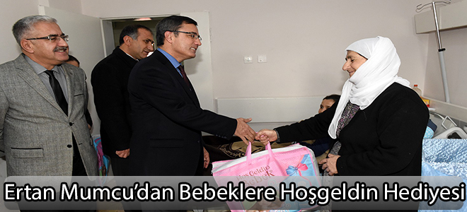 Ertan mumuc'dan  bebeklere hoşğeldin hediyesi