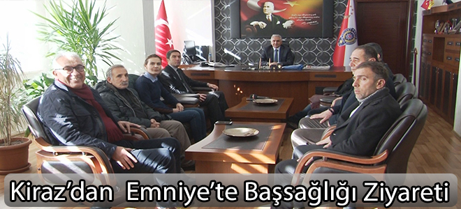 Enver Kiraz’dan emniyete başsağlığı ziyareti
