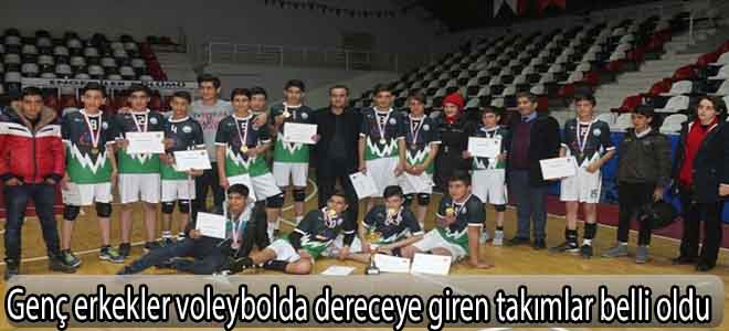 Genç erkekler voleybolda dereceye giren takımlar belli oldu