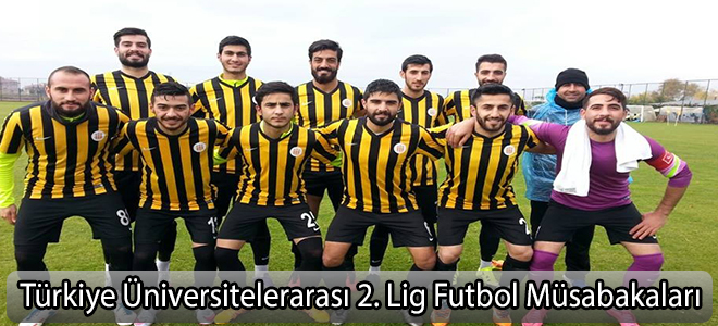 Türkiye Üniversitelerarası 2. Lig Futbol Müsabakaları