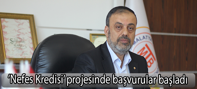 ‘Nefes Kredisi’ projesinde başvurular başladı