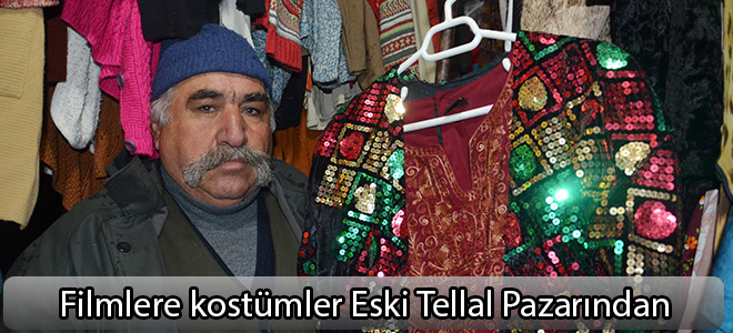 Filmlere kostümler Eski Tellal Pazarından