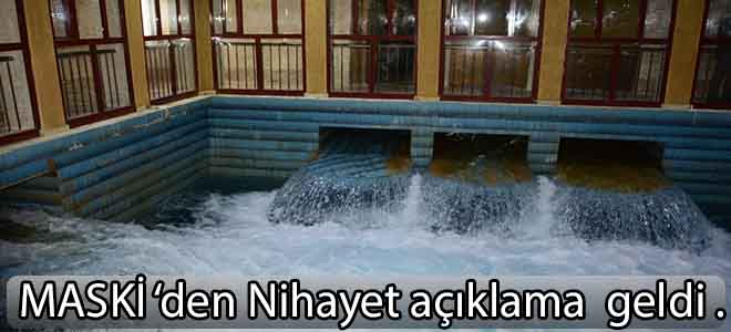 Maski'den  Nihayet  Açıklama geldi.
