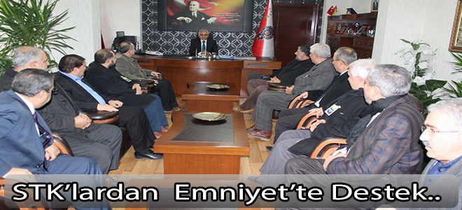 STK’lardan emniyet güçlerine destek ziyareti