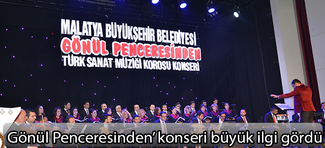 Gönül Penceresinden’ konseri büyük ilgi gördü