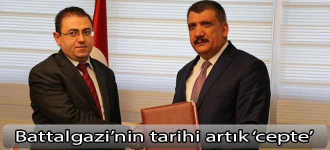 Battalgazi’nin tarihi artık ‘cepte’