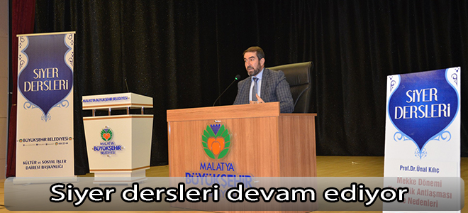 Siyer dersleri devam ediyor