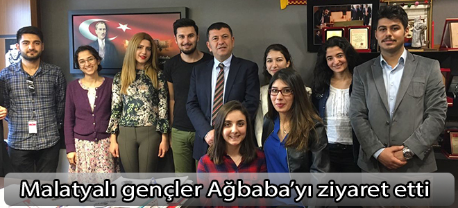 Malatyalı gençler Ağbaba’yı ziyaret etti
