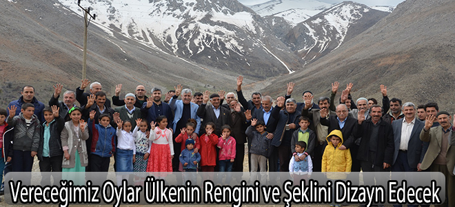Vereceğimiz Oylar Ülkenin Rengini ve Şeklini Dizayn Edecek