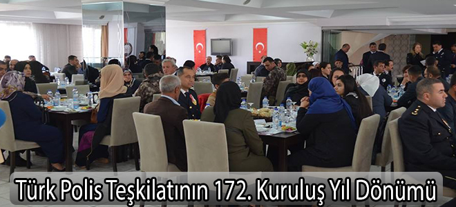 Türk Polis Teşkilatının 172. Kuruluş Yıl Dönümü