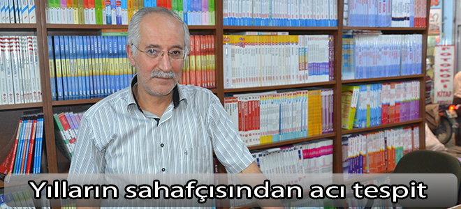 Yılların sahafçısından acı tespit