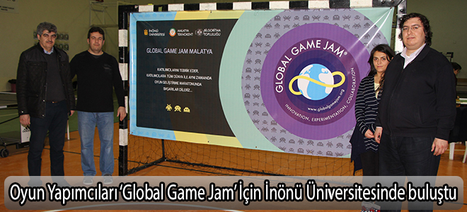 Oyun Yapımcıları ‘Global Game Jam’ İçin İnönü Üniversitesinde buluştu