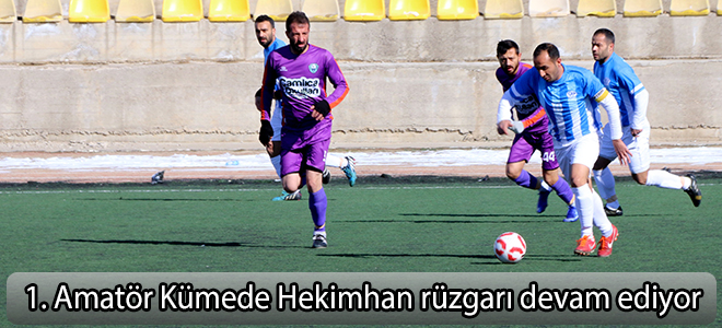 1. Amatör Kümede Hekimhan rüzgarı devam ediyor