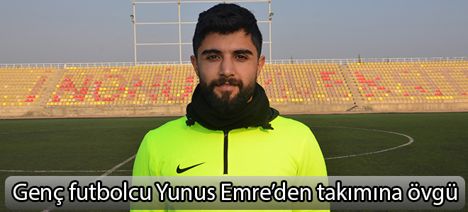İnönü Üniversitesispor’un genç futbolcusu Yunus Emre’den takımına övgü