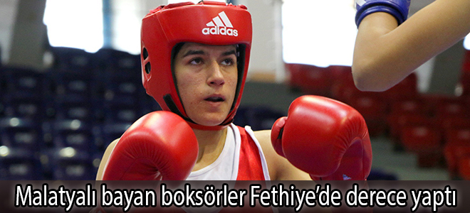 Malatyalı bayan boksörler Fethiye’de derece yaptı