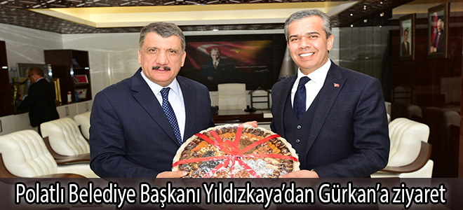 Polatlı Belediye Başkanı Yıldızkaya’dan Gürkan’a ziyaret