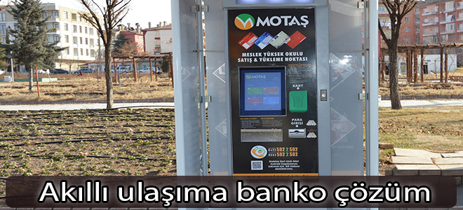 Akıllı ulaşıma banko çözüm